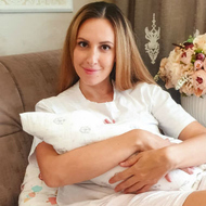 Оля Гажиенко впервые показала лицо сына