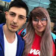 Иосиф Оганесян стирает трусы Саши Черно