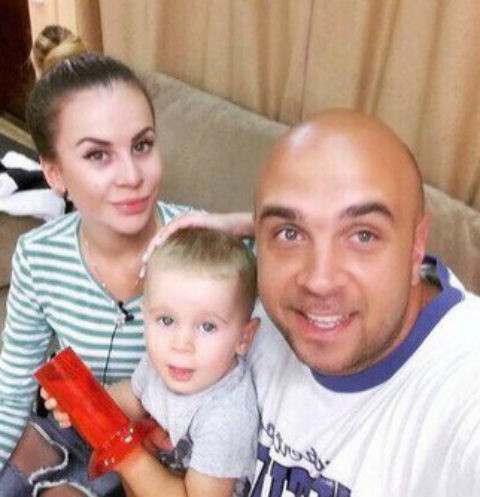 Ольга Ветер, Глеб Жемчугов и их сын Михаил Фото: «Инстаграм»