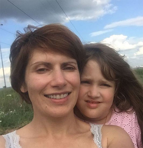Светлана Зейналова с дочерью Сашей Фото: «Инстаграм»