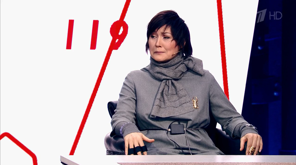 Лариса Штейнман утверждает, что родила ребенка от Александра Абдулова Фото: Кадр программы