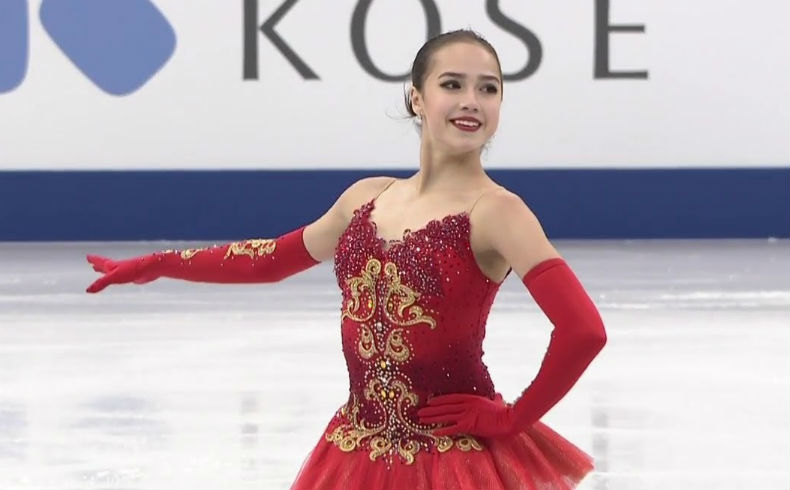 Алина Загитова Фото: Кадр видео