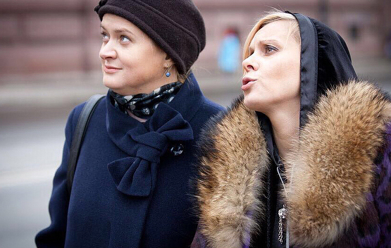 Анна Михалкова (на фото слева) помогала Яне Трояновой справиться с горем Фото: «Инстаграм»