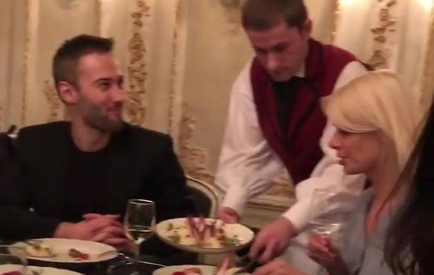 Дмитрий Шепелев и его спутница на ужине у Анны Нетребкой и Юсифа Эйвазова Фото: «Инстаграм»
