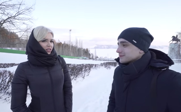 Сергей произвел на Катю хорошее впечатление Фото: кадр видео с YouTube-канала «Дневник Хача»