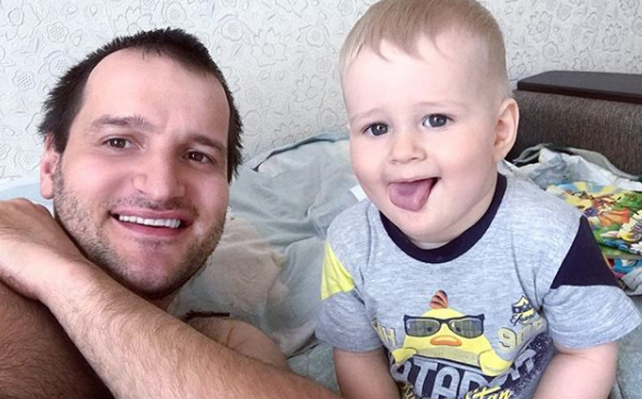 Алексей Самсонов обожает годовалого сына Мирона Фото: «Инстаграм»