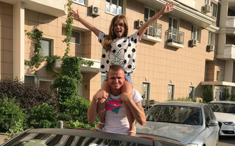Дмитрий Тарасов с дочерью Ангелиной Фото: «Инстаграм»