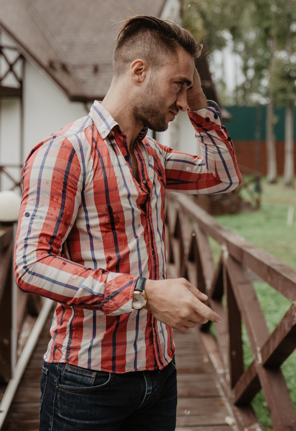 Безус в ужасе от новостей из дома Фото: Маргарита Каррентс, Dom2Life.ru