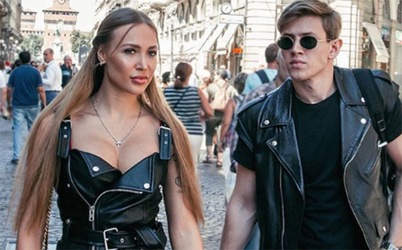 Лиза Полыгалова и её бойфренд Масис Овсепян Фото: «Инстаграм»