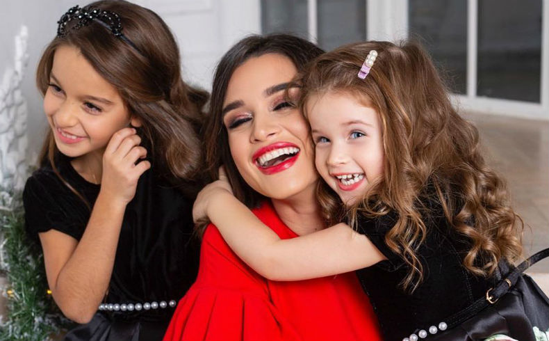 Ксения Бородина с дочками Марусей и Теоной Фото: «Инстаграм» 