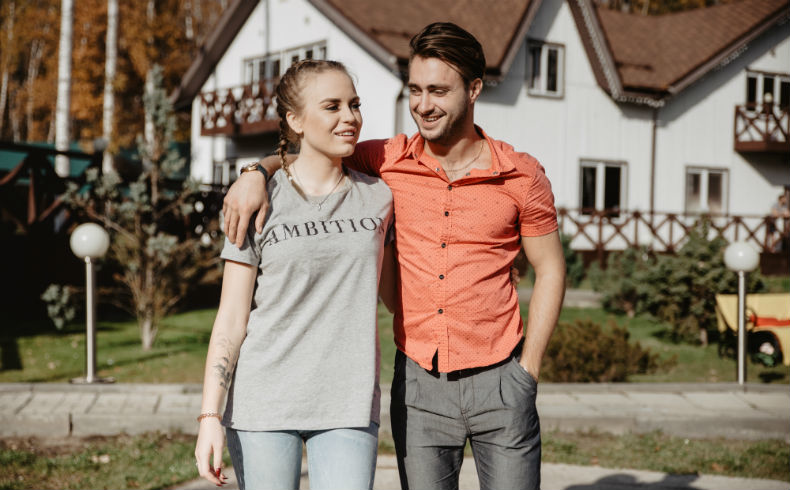 Милена Безбородова и Лёша Безус Фото: Маргарита Каррентс, Dom2Life.ru