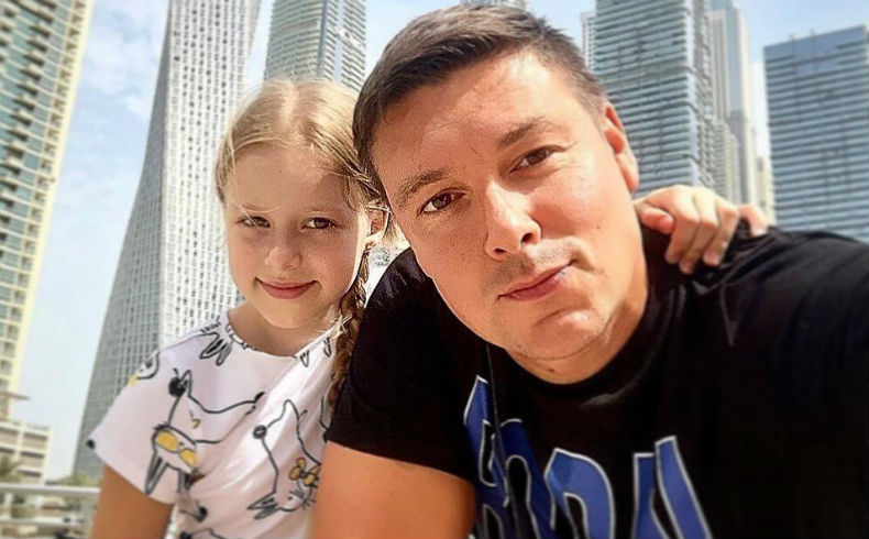 Андрей Чуев с дочерью Лизой Фото: «Инстаграм»
