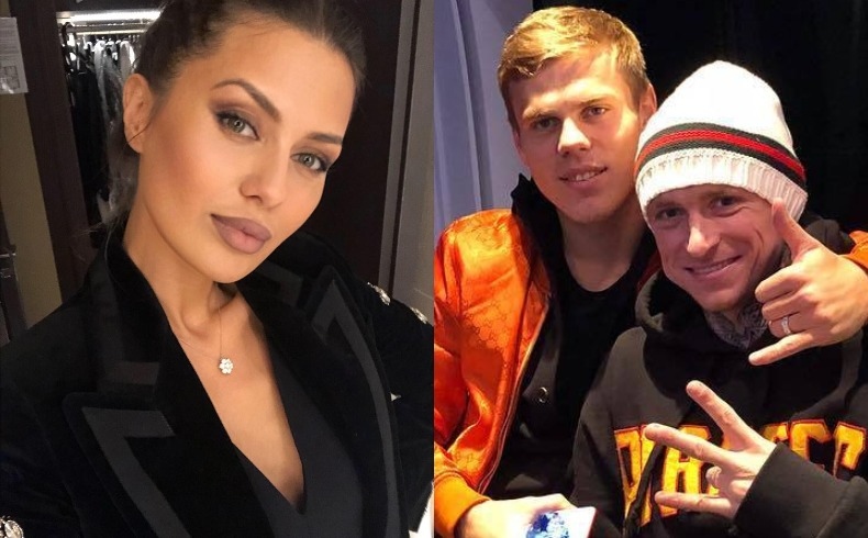 Виктория Боня, Александр Кокорин и Павел Мамаев Фото: «Инстаграм»