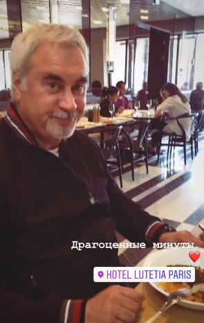 Валерий Меладзе на ужине с дочками и бывшей женой Фото: «Инстаграм»