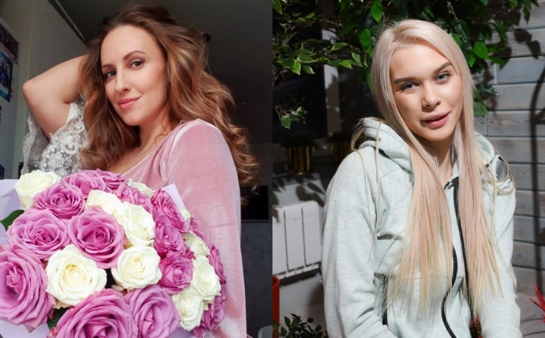 Оля Гажиенко и Яна Шевцова Фото: «Инстаграм», Архив Dom2Life.ru