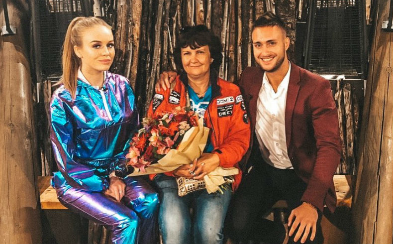 Милена Безбородова, Елена Олеговна и Лёша Безус Фото: «Инстаграм»