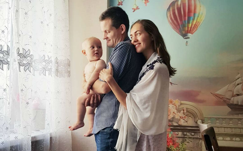 Маша Круглыхина с мужем и сыном Фото: «Инстаграм»