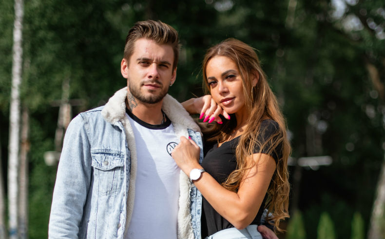 Женя Ромашов и Юля Белая Фото: Архив Dom2Life.ru