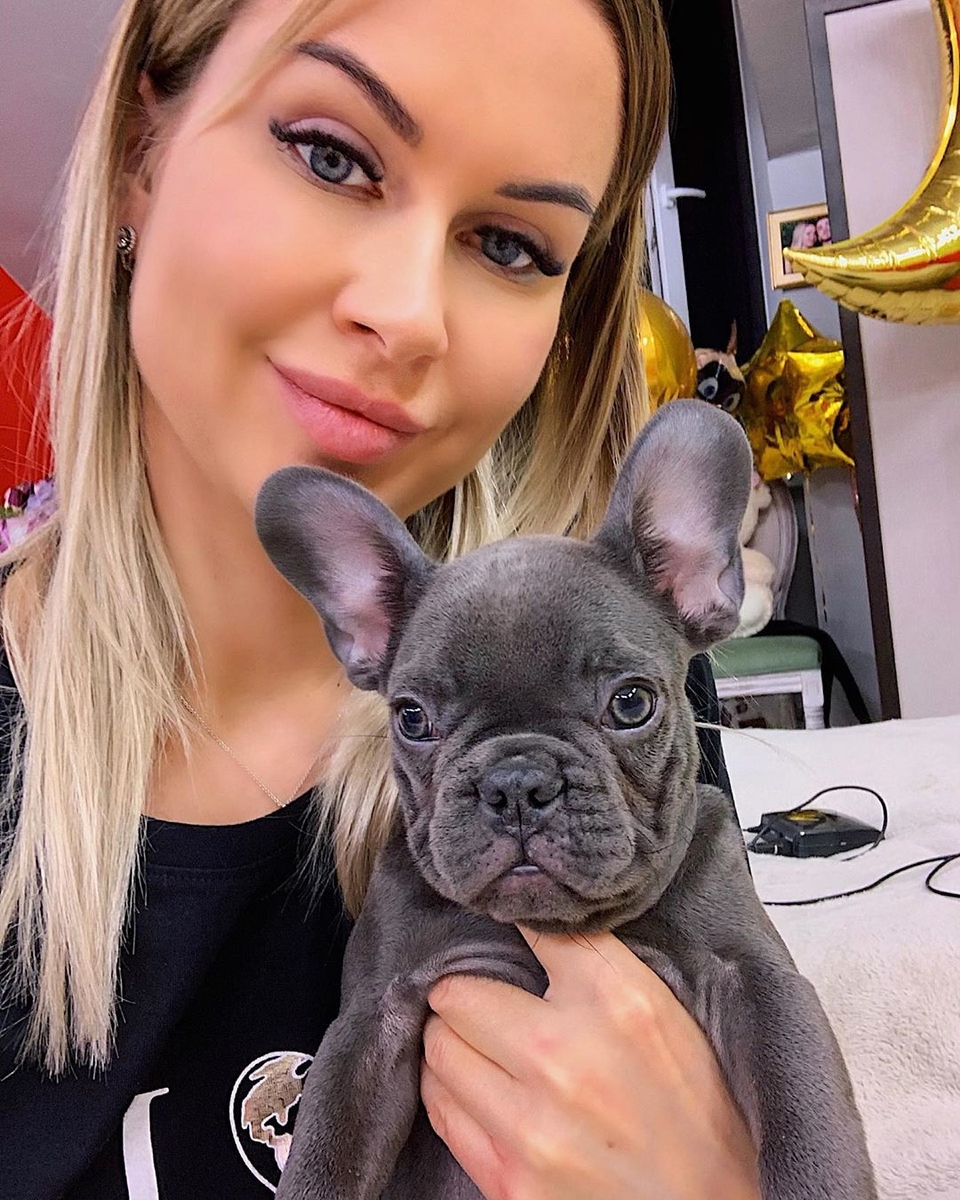 Марина назвала собаку Бонни Фото: «Инстаграм»