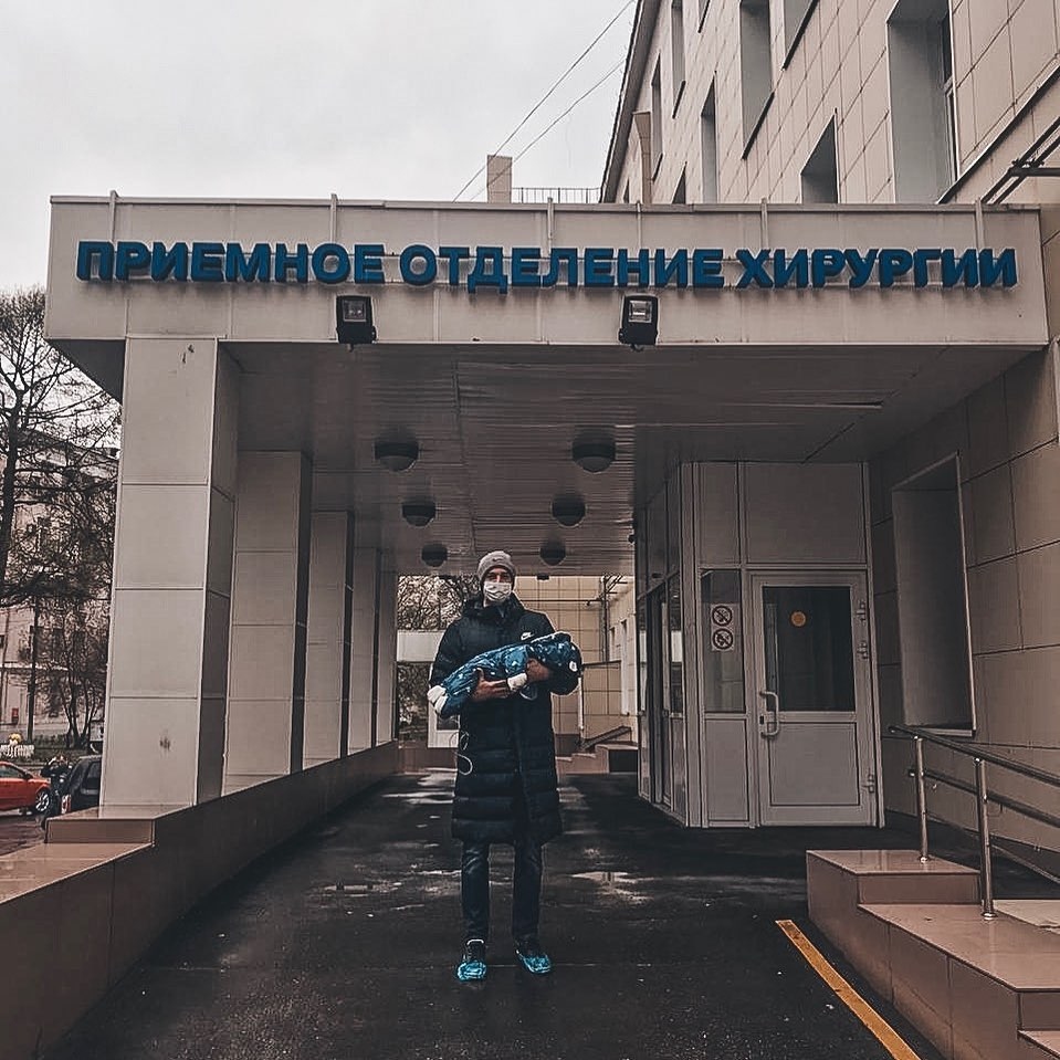 Маленький сын Богдана попал в больницу Фото: «Инстаграм»