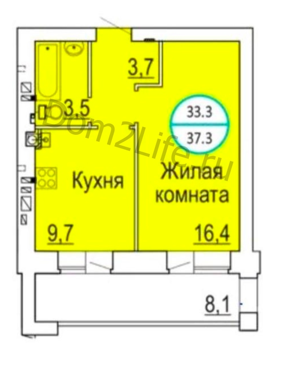 Злата показала планировку своей квартиры Фото: Архив Dom2Life.ru