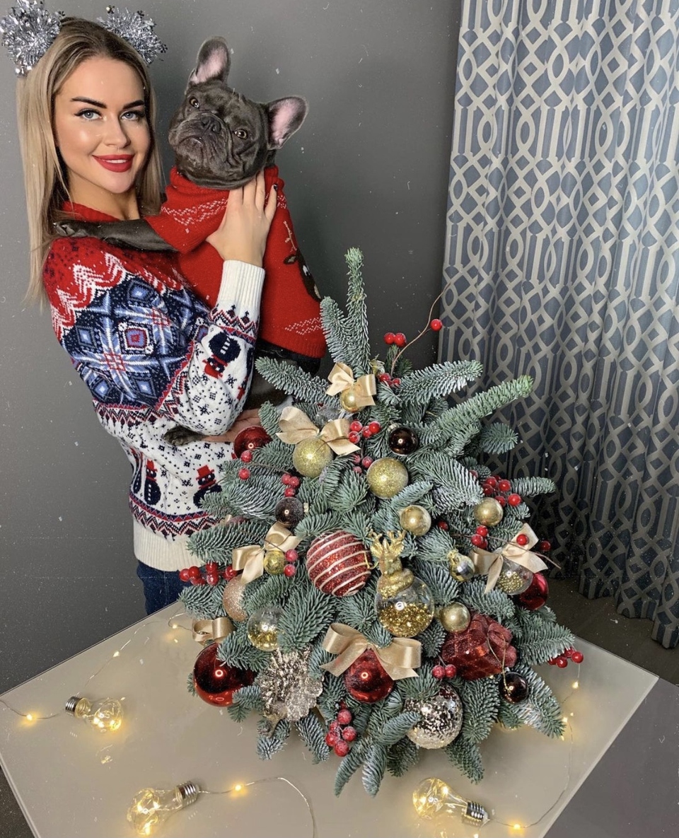 Марина Африкантова и ее любимица Боняша